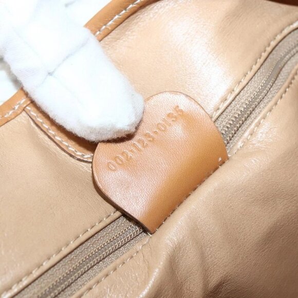 GUCCI Micro GG Supreme Tote Bag PVC Beige Gold - Picture 11 of 16